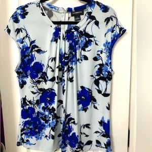 Cap Sleeve Floral Top